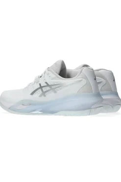 Discount Asics Women Gel-Resolution X - White and Pure Silver
