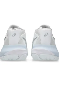 Discount Asics Women Gel-Resolution X - White and Pure Silver