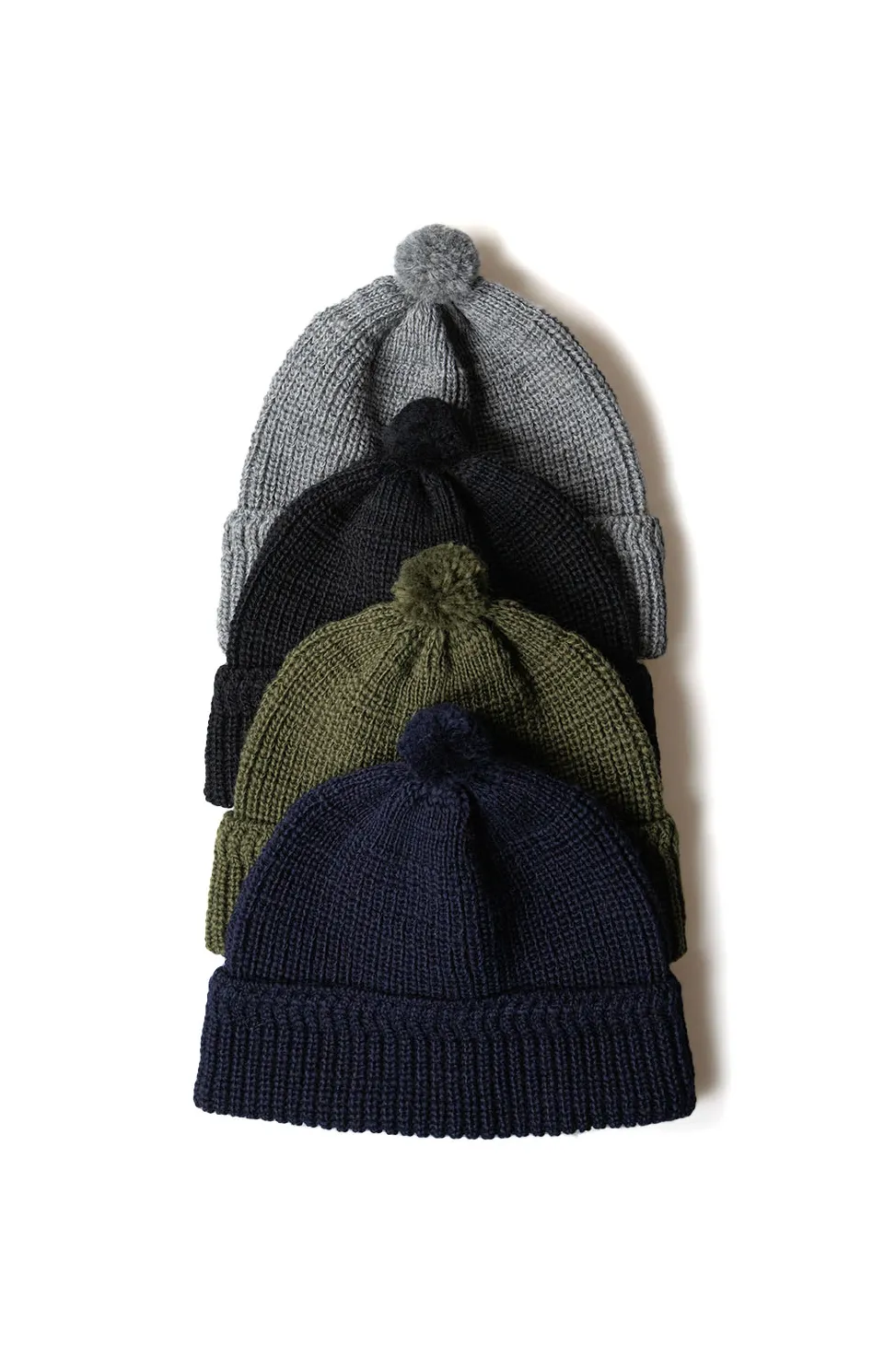 Outlet Cableami Wool Cap - 4 Color Choices