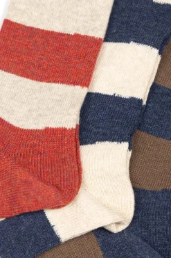 Discount Anonymous Ism Wool Cashmere Stripes Crew - in 3 Color Choices