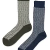 Fashion Anonymous Ism Wool Herringbone Crew - in 2 Color Choices