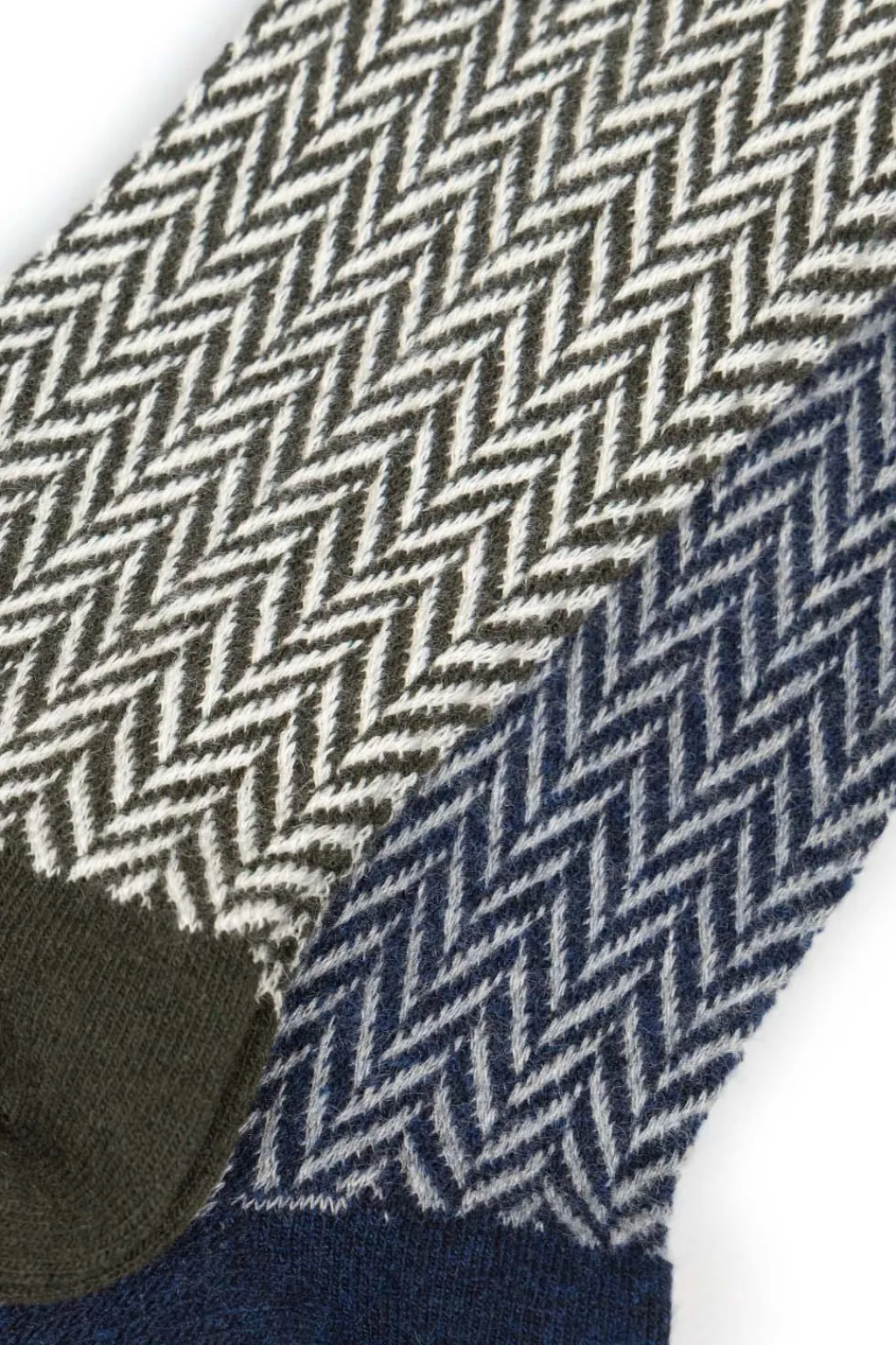 Fashion Anonymous Ism Wool Herringbone Crew - in 2 Color Choices