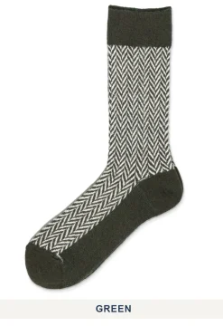 Fashion Anonymous Ism Wool Herringbone Crew - in 2 Color Choices
