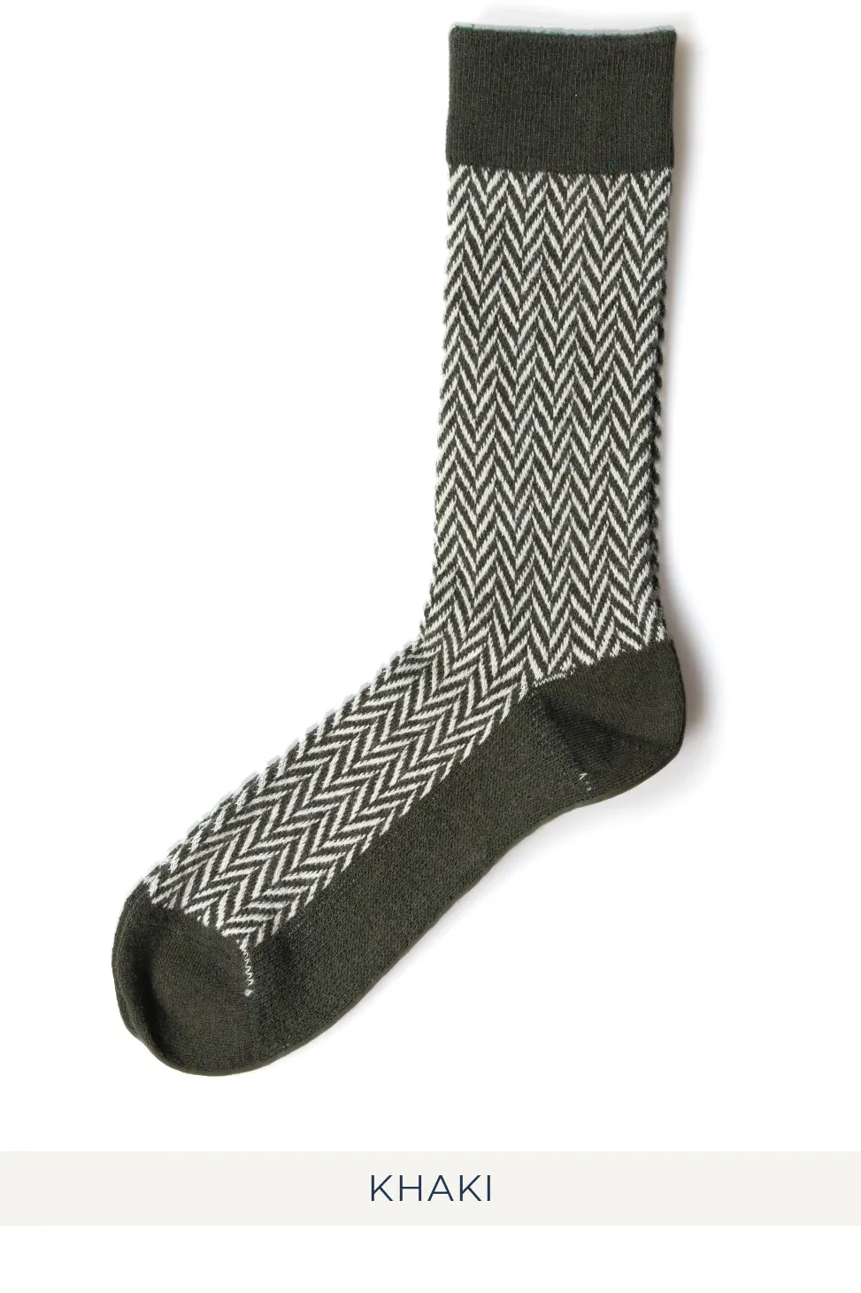 Discount Anonymous Ism Wool Herringbone Crew Socks - 4 Color Choices