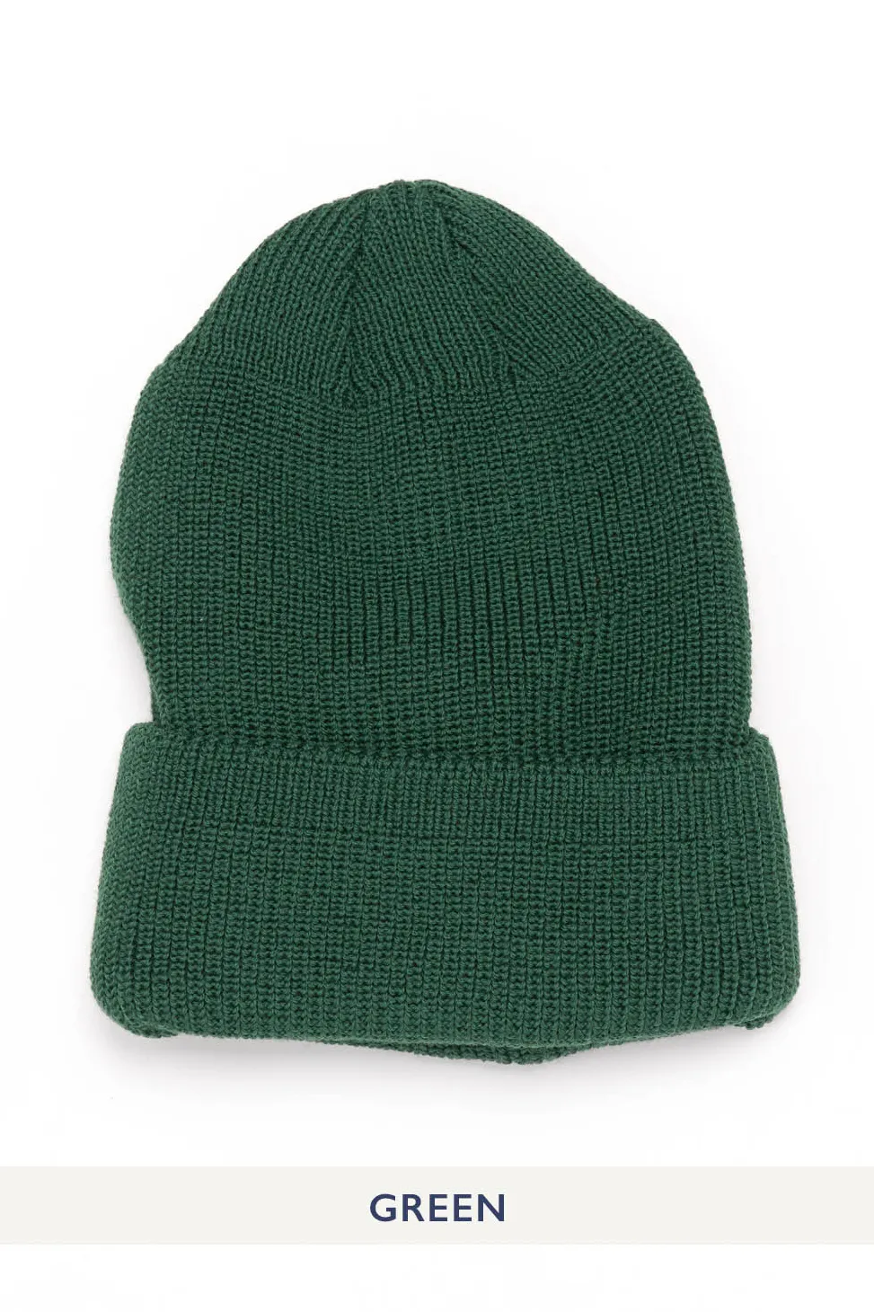 Outlet Decho Wool Knit Cap - 4 Colors
