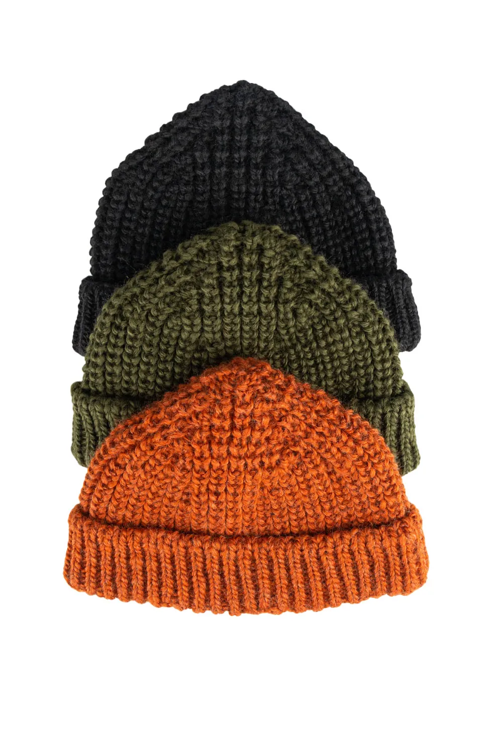 Outlet Cableami Wool Short W/ Cap in 3 color choices OLI