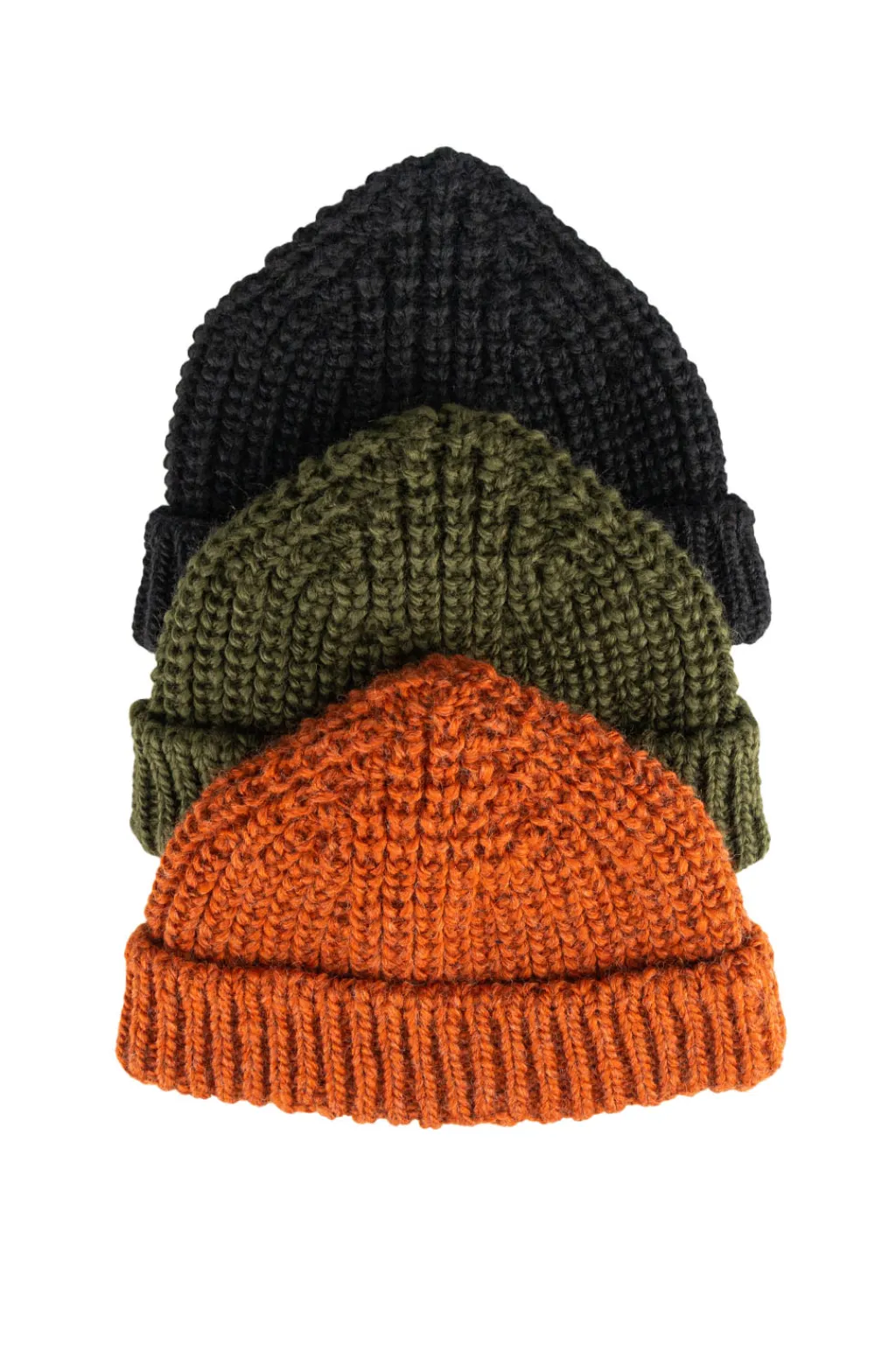 New Cableami Wool Short W/ Cap in 3 color choices OLI