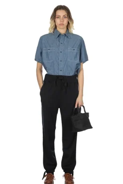 Best Visvim Wool Sweat Pants Superfine W - Black