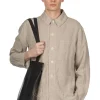 New Kaptain Sunshine Work Shirt Jacket - Natural Pane