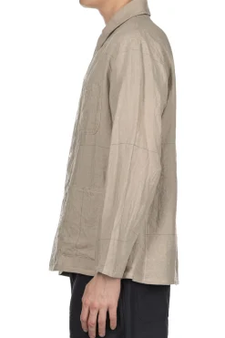 New Kaptain Sunshine Work Shirt Jacket - Natural Pane