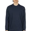 Best Comme Des Garcons Homme Worsted Wool Jersey Sweater - Navy
