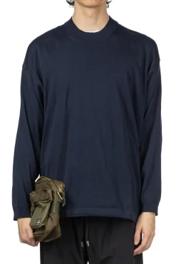 Best Comme Des Garcons Homme Worsted Wool Jersey Sweater - Navy