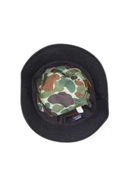 Hot Comme Des Garcons Homme x BRIEFING Nylon Bucket Hat - Black