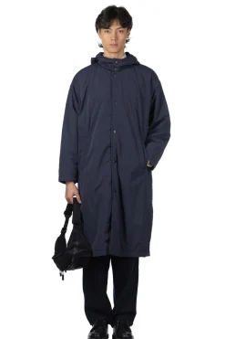 Online YLEVE Y : Nylon Fleece Coat - Navy