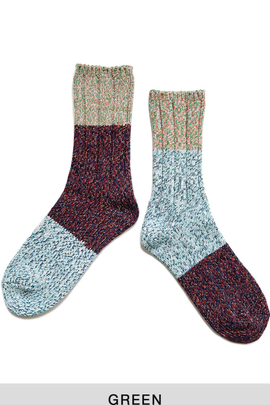 Outlet Kapital 56 Yarns Asymmetry GOGH Grandrelle Yarn Socks - 3 Colors