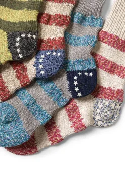 Hot Kapital 56 Yarns Flag Stripe Socks - 4 Colors