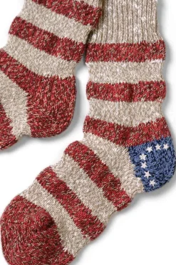 Hot Kapital 56 Yarns Flag Stripe Socks - 4 Colors