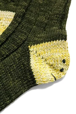 New Kapital 56 Yarns MA-1 HEEL SMILIE Socks