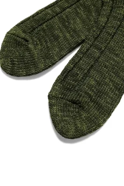 New Kapital 56 Yarns MA-1 HEEL SMILIE Socks