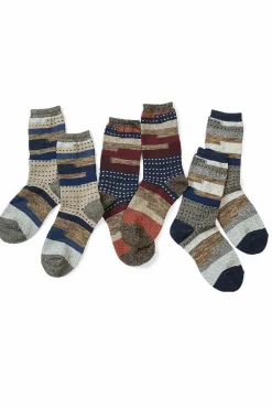 Clearance Kapital 84 Yarns Patchwork KOMON KOGIN Socks - 3 Colors