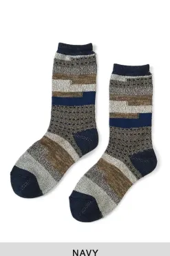 Clearance Kapital 84 Yarns Patchwork KOMON KOGIN Socks - 3 Colors