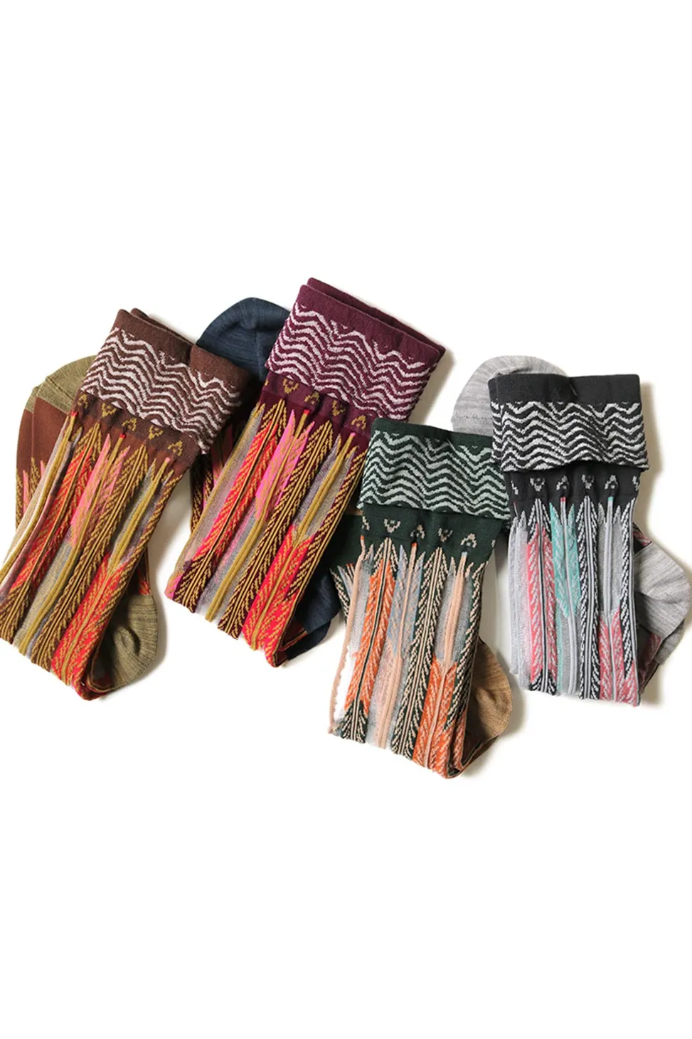 Outlet Kapital 200 Yarns YABANE See-Through Socks - 4 Colour Choices