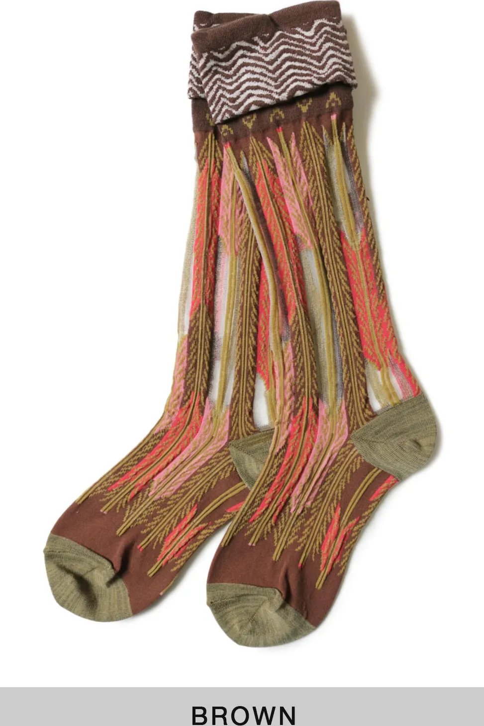 Outlet Kapital 200 Yarns YABANE See-Through Socks - 4 Colour Choices