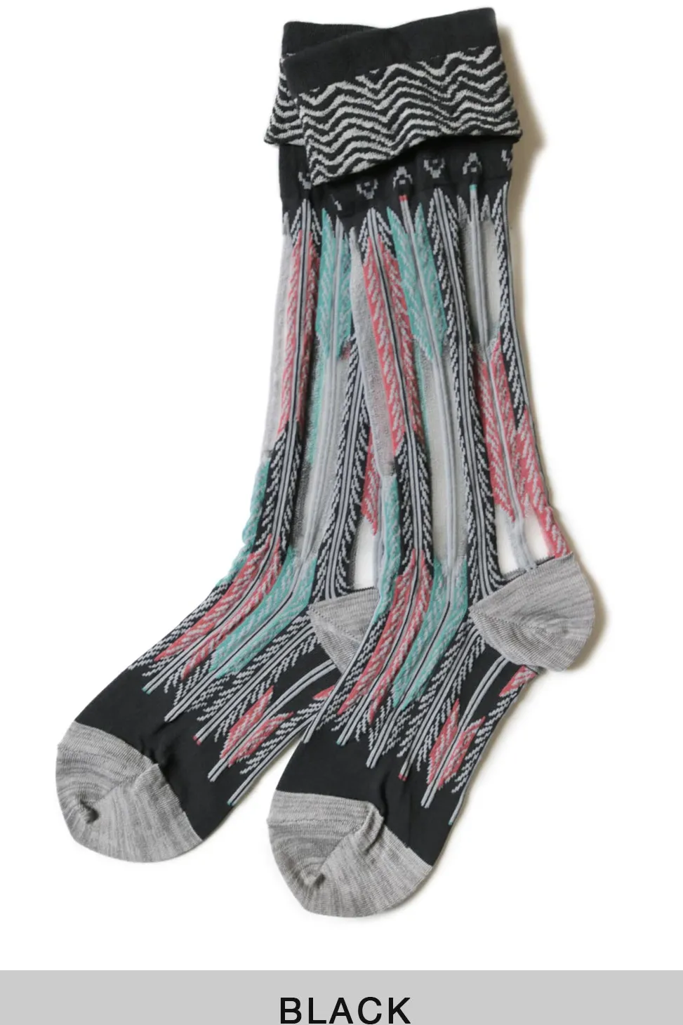 Outlet Kapital 200 Yarns YABANE See-Through Socks - 4 Colour Choices