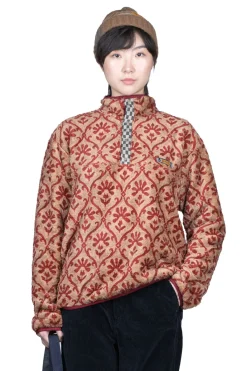 Best Kapital YOSEMITE Arabesque Fleece Pullover - Beige