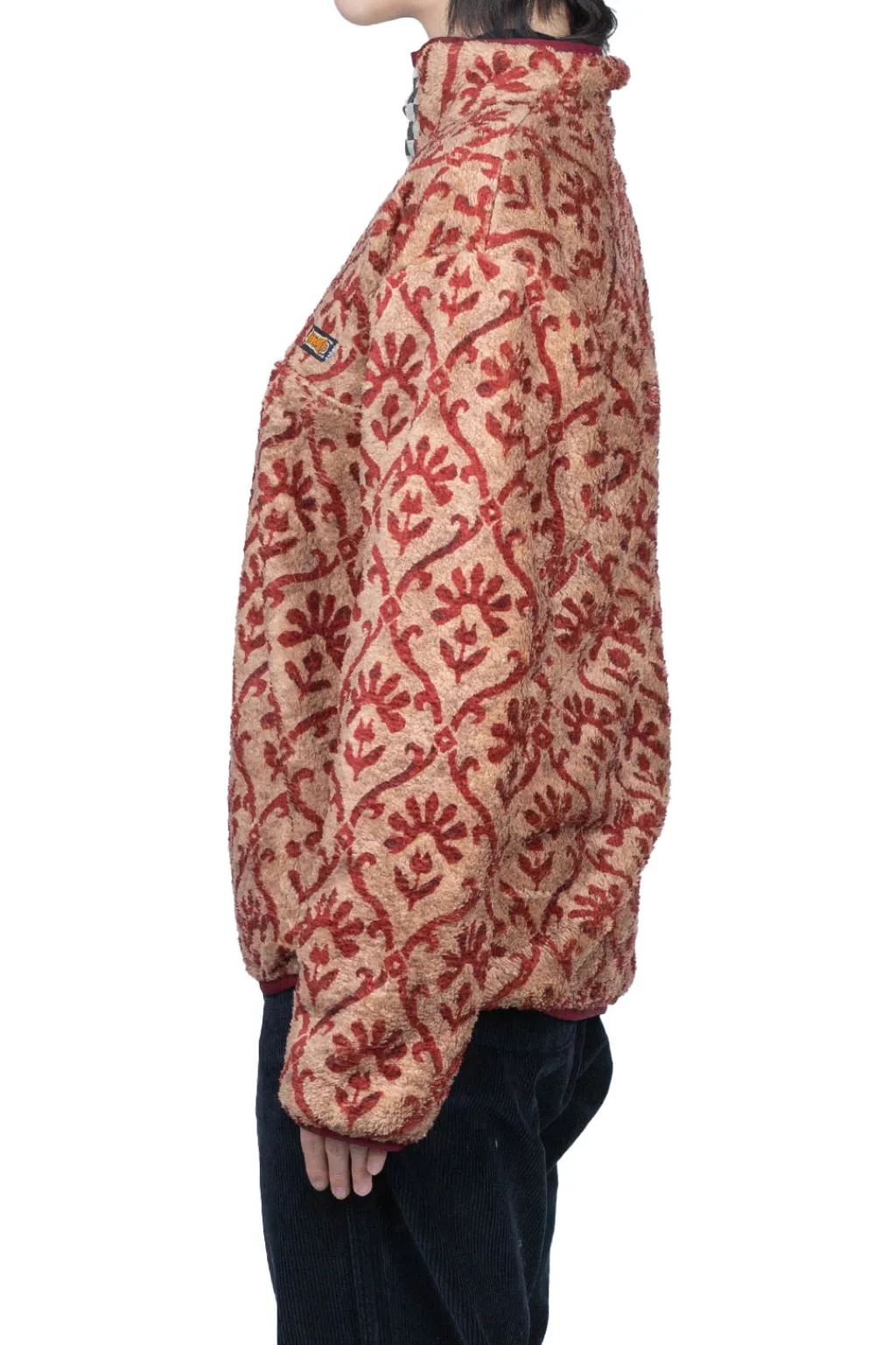 Best Kapital YOSEMITE Arabesque Fleece Pullover - Beige