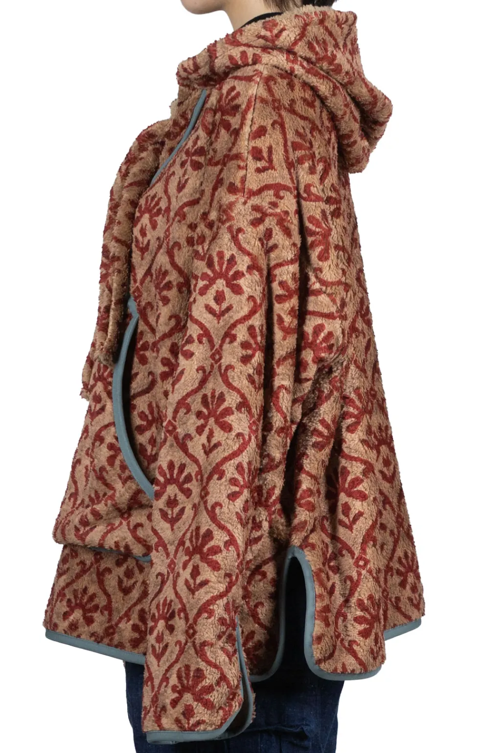 Clearance Kapital YOSEMITE Arabesque Fleece BAJA Parka - Beige