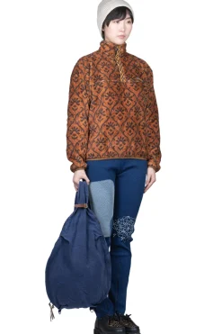 Best Kapital YOSEMITE Arabesque Fleece Pullover - Brown