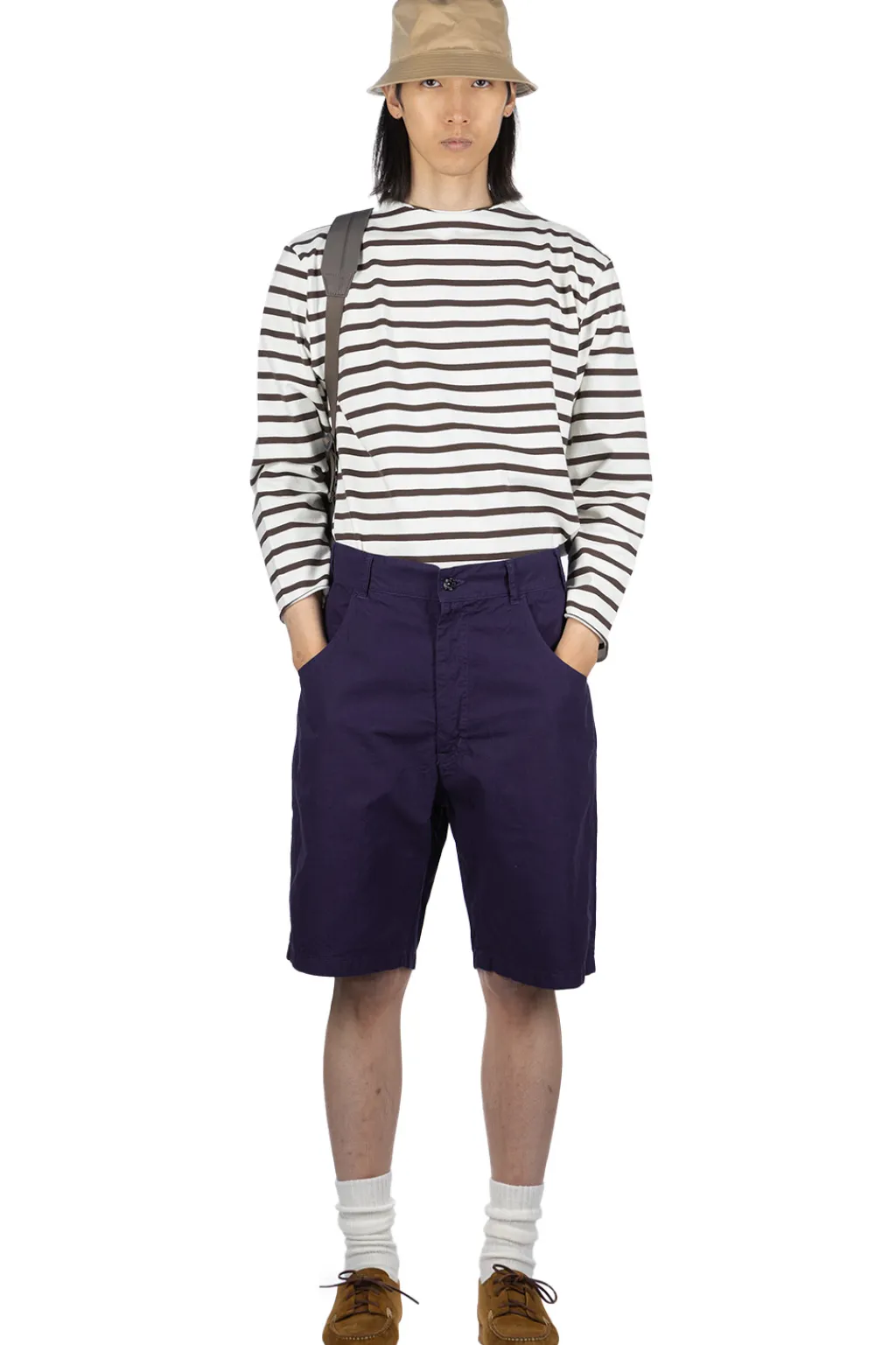 Hot Tigre Brocante Zimbabwe Half Pants - Navy